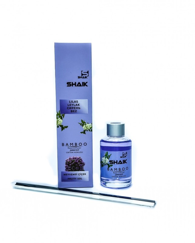 Аромадиффузор с палочками Shaik Bamboo Lilas Сирень 100 мл