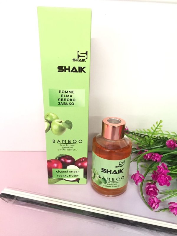 Аромадиффузор с палочками Shaik Bamboo Pomme Яблоко 100 мл
