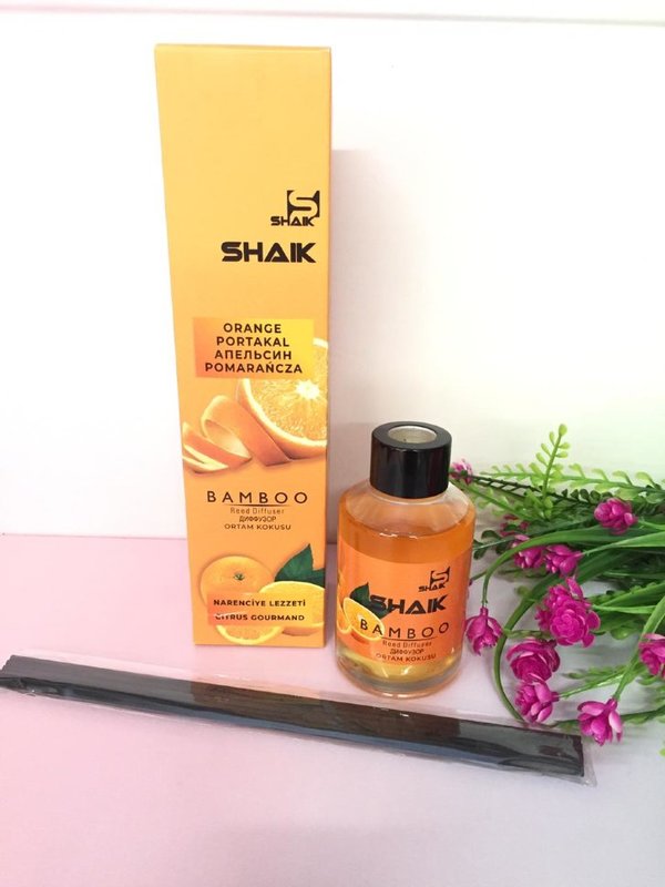 Аромадиффузор с палочками Shaik Bamboo Orange Апельсин 100 мл