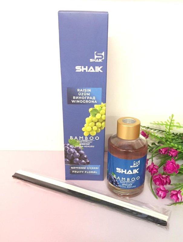 Аромадиффузор с палочками Shaik Bamboo Raisin Виноград 100 мл