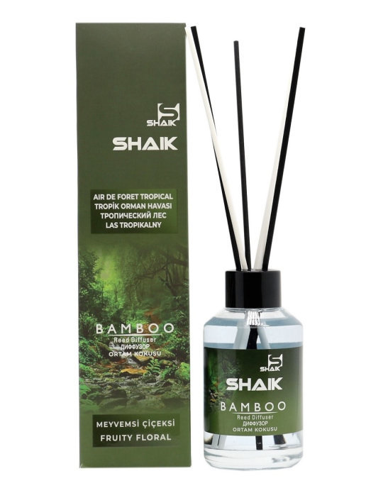 Аромадиффузор с палочками Shaik Bamboo Air Tropical Тропический лес 100 мл