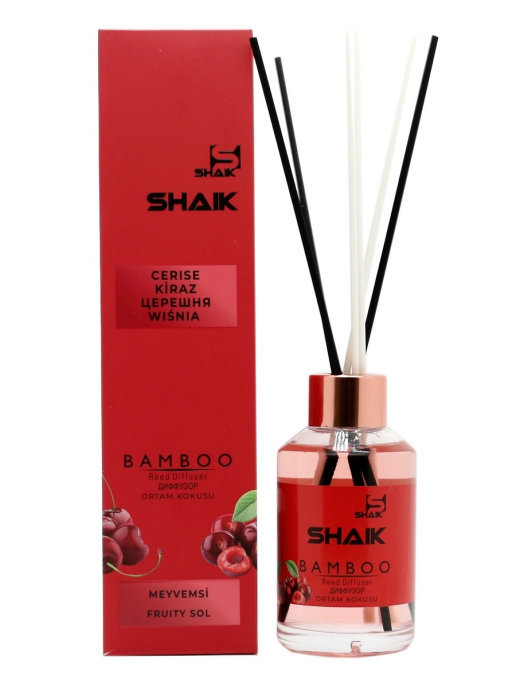 Аромадиффузор с палочками Shaik Bamboo Cerise Черешня 100 мл
