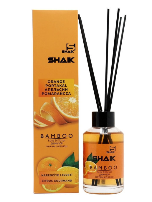 Аромадиффузор с палочками Shaik Bamboo Orange Апельсин 100 мл