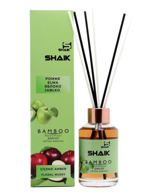 Аромадиффузор с палочками Shaik Bamboo Pomme Яблоко 100 мл