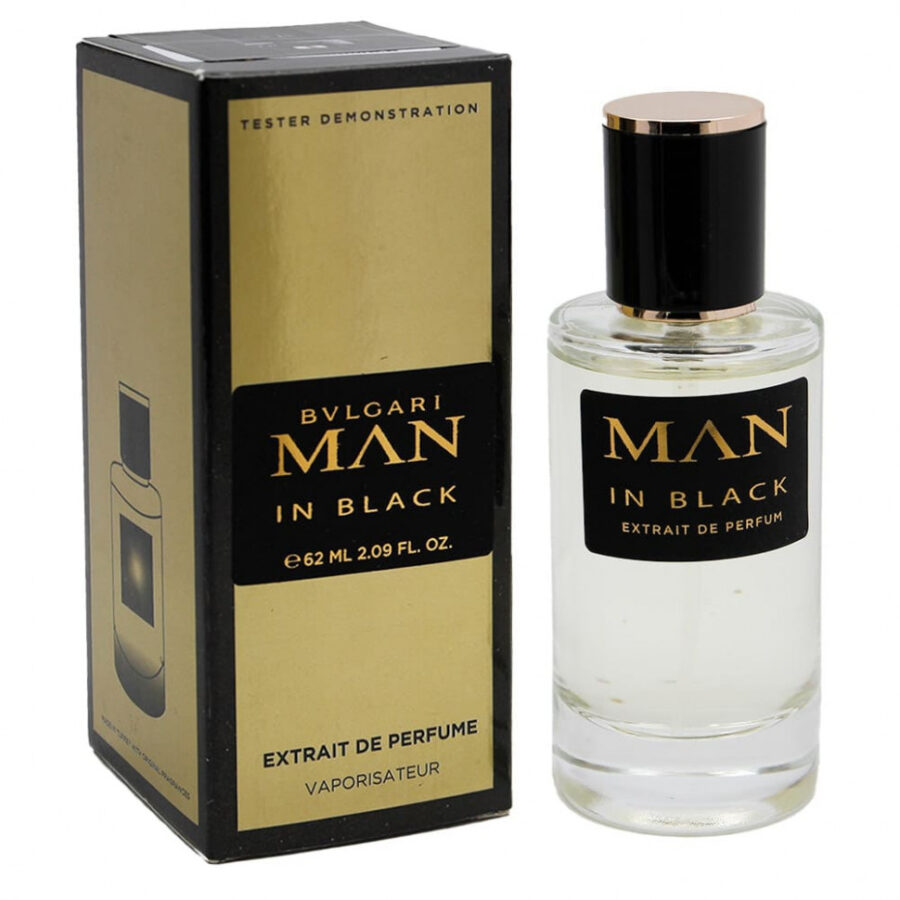 Bvlgari Man in black eau de parfume мужские духи тестер 62 мл